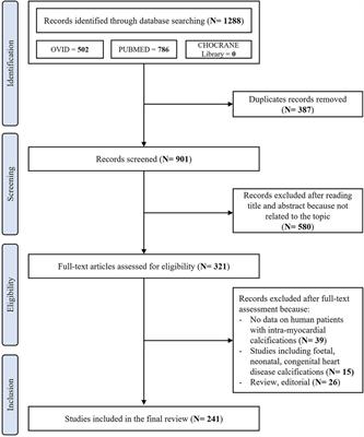 Extensive myocardial calcifications: a systematic literature review of a rare pathological phenomenon
